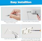 GlazieVault Coat Hooks Wall Mounted - Image 6