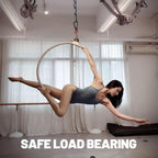 Carabiner Clip, Camping Accessories, Outdoors and Gym etc, D Shaped Spring Hook - Image 3