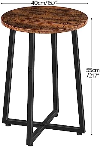 HOOBRO Side Tables, Round End Accent Tables - Image 3