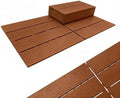 Plastic Interlocking Deck Tiles, Outdoor Patio Flooring 22 sq ft by ARRYNTHEON