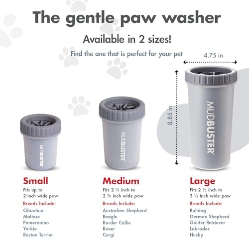 Dexas MudBuster Portable Dog Paw Cleaner - Image 2
