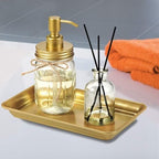 SheeChung Metal Vanity Tray, Bathroom Counter Storage Tray - Image 7