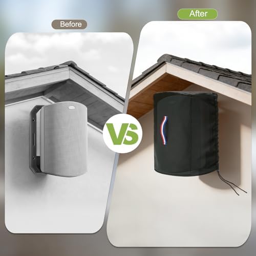 2-Pack Waterproof Speaker Covers - Image 5
