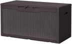 Devoko 97 Gallon Deck Box, Waterproof Resin Outdoor Storage Box by DEVOKO