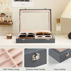 Frebeauty 8-Slot Sunglass Organizer, Sunglass Holder - Image 5