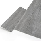 Art3d Click-Lock Wood SPC Floor Planks, 24 x 6 Inch, Ash Brown by Art3d