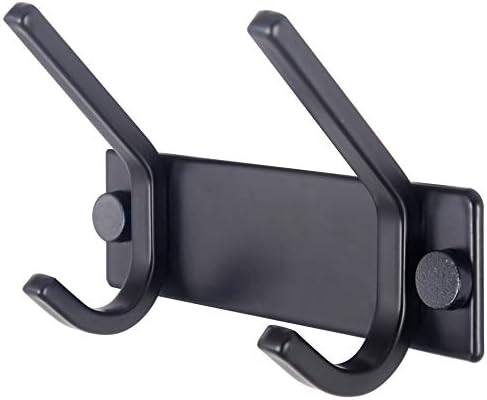 WEBI Coat Rack Wall Mounted, 2 Coat Hooks by WEBI