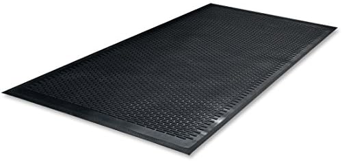 Guardian 14040600 Clean Step Scraper Outdoor Floor Mat, Natural Rubber by GuardianFloorProtection