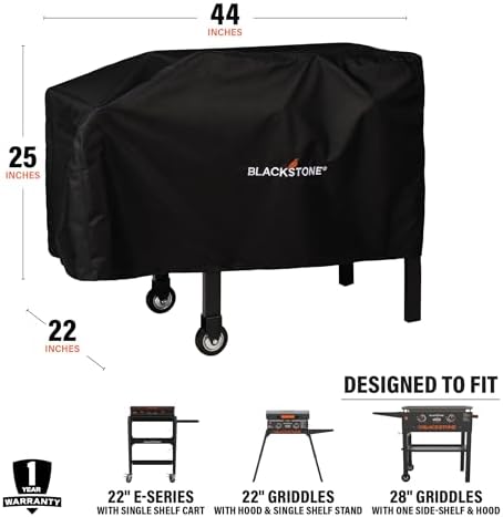 Blackstone 1529 28” Single Shelf Griddle Cover, 600D Polyester - Image 3