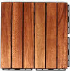 Acacia Deck Tiles Interlocking Outdoor Flooring - Image 3