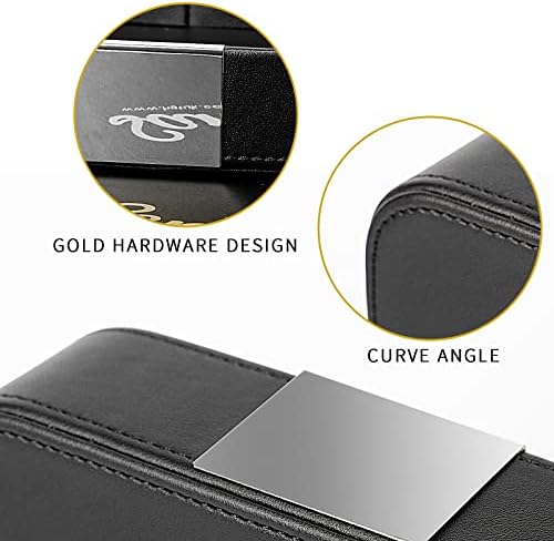 SANZIE Leather Tray Desktop Storage, Trinket Catchall Tray - Image 2