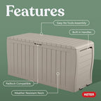 Keter Marvel 71 Gal Outdoor Storage Box - Image 4