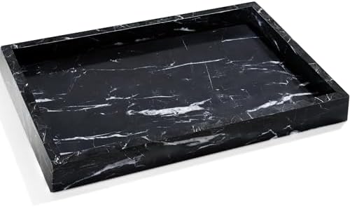 YMXYJM Real Natural Marble Tray by YMXYJM