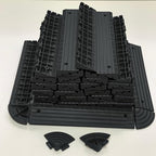 Plastic Interlocking Deck Tiles Edging 60 Pcs Plastic Floor Splicing Auxiliary - Image 5