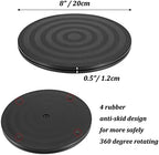 Hanobe Wooden Lazy Susan for Table Centerpiece, Round Serving Tray - Image 6