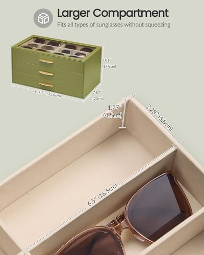 Lolalet Enlarged Sunglasses Organizer - Image 5