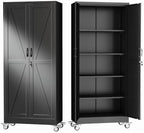 GAIOUS 71" Tall Metal Storage Cabinet by GAIOUS