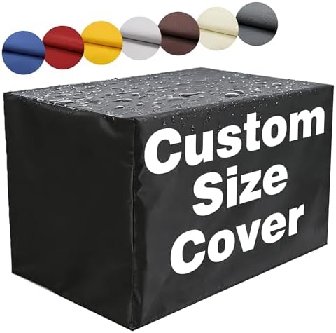 Custom Size Dust Cover, Tailor-made to Measure Heavy Duty 600D Waterproof by Kiyeocca