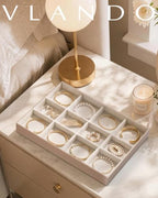 VLANDO Stackable Jewelry Tray, Drawer Organizer - Image 4