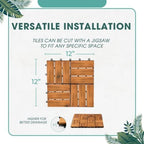 Idzo Interlocking Deck Tiles 9.6 SQFT - Image 5