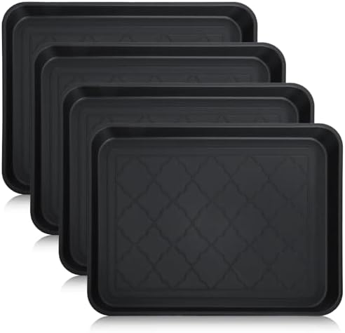 Kingrol 4-Pack Small Shoe Trays by Kingrol