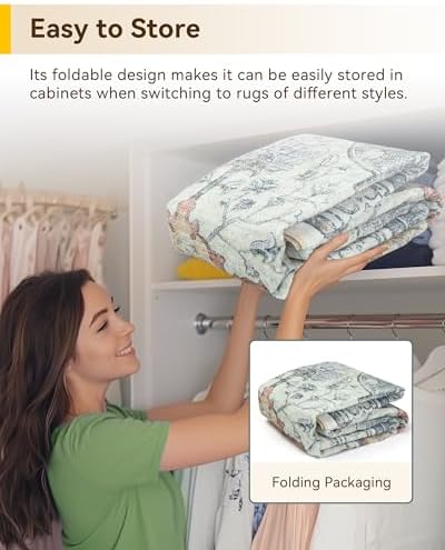 RELEANY Washable Area Rug - Image 5