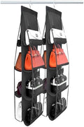 Purse Organizer for Closet, Heavy Duty Hanging Handbag Storage by Zebricolo