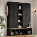 Merax Modern Farmhouse Hall Tree by Merax