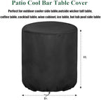 Patio Table Cover Waterproof Square Round Bistro - Image 2