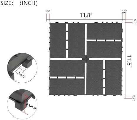 Plastic Interlocking Deck Tiles - Image 5