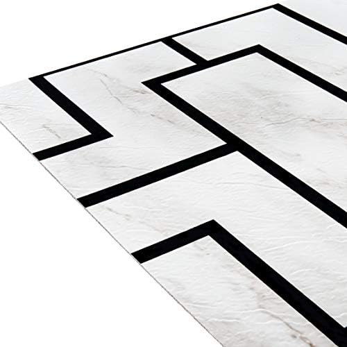 Retro 12 x 12 in Self Adhesive Vinyl Floor Tile, 10 Tiles/10 sq. - Image 4