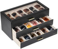 VLANDO 18-Slot Sunglasses Organizer Case by VLANDO