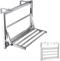 Balcony Portable Clothes Drying Rack, No Drill//Multipurpose//Space Saving by Unknown