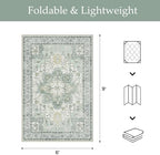 GENIMO Indoor Outdoor Rug, Washable - Image 2