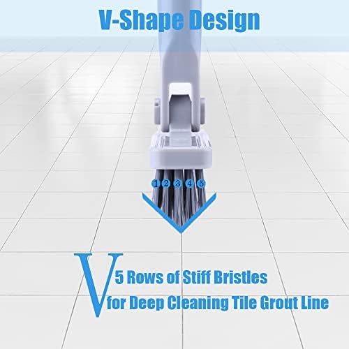 YONILL Grout Brush with Long Handle - Image 2