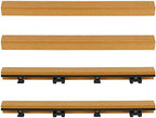 1 in. x 1 ft. Quick Deck Composite Deck Tile Straight Trim - Image 2
