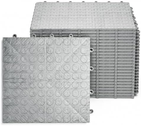 SnapLock GarageDeck 12"x12" Interlocking Garage Floor Tiles by BigFloors