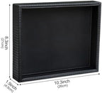 HofferRuffer Faux Leather Vanity Tray, Elegant Desktop Storage Organizer - Image 2
