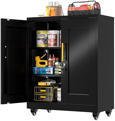 GAIOUS 35'' Tall Metal Storage Cabinet by GAIOUS