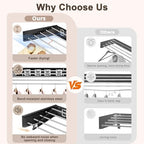 Wall Mounted Clothes Drying Rack Folding Indoor, Foldable Laundry Drying Rack - Image 6
