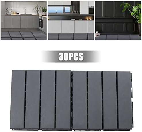 Plastic Interlocking Deck Tiles, Waterproof Outdoor Flooring All Weather Use - Image 6