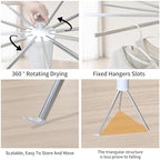 RFOUO Foldable Clothes Drying Rack Tripod - Image 5