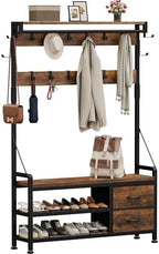 Lulive Coat Rack, 39.4” Hall Tree by Lulive