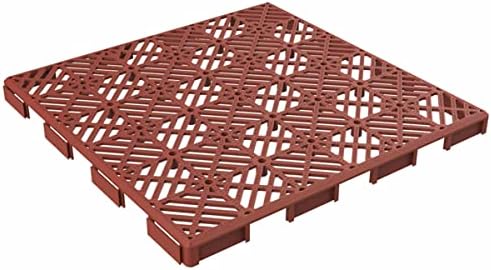 Deck Tiles - 30-Pack Polypropylene Interlocking Patio Tiles ? Outdoor Flooring - Image 6