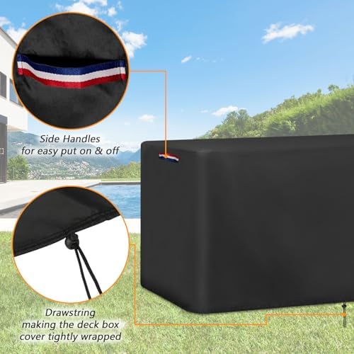 56 In Outdoor Storage Deck Box Cover - Image 4