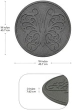 TierraVerde 4-Pack 18”x18” Butterfly Rubber Stepping Stones - Image 4