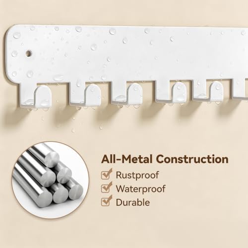 pickpiff Key Holder Wall Mount, Adhesive Key Rack - Image 5