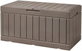 Devoko 85 Gallon Deck Box Lockable Resin Outdoor Storage Box waterproof Outdoor by DEVOKO