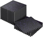 SUPERJARE 0.56'' Thick 120 Sq Ft Rubber Top Gym Flooring by SUPERJARE