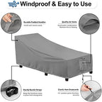 OutdoorLines Waterproof Patio Chaise Lounge Chair Cover - Image 5